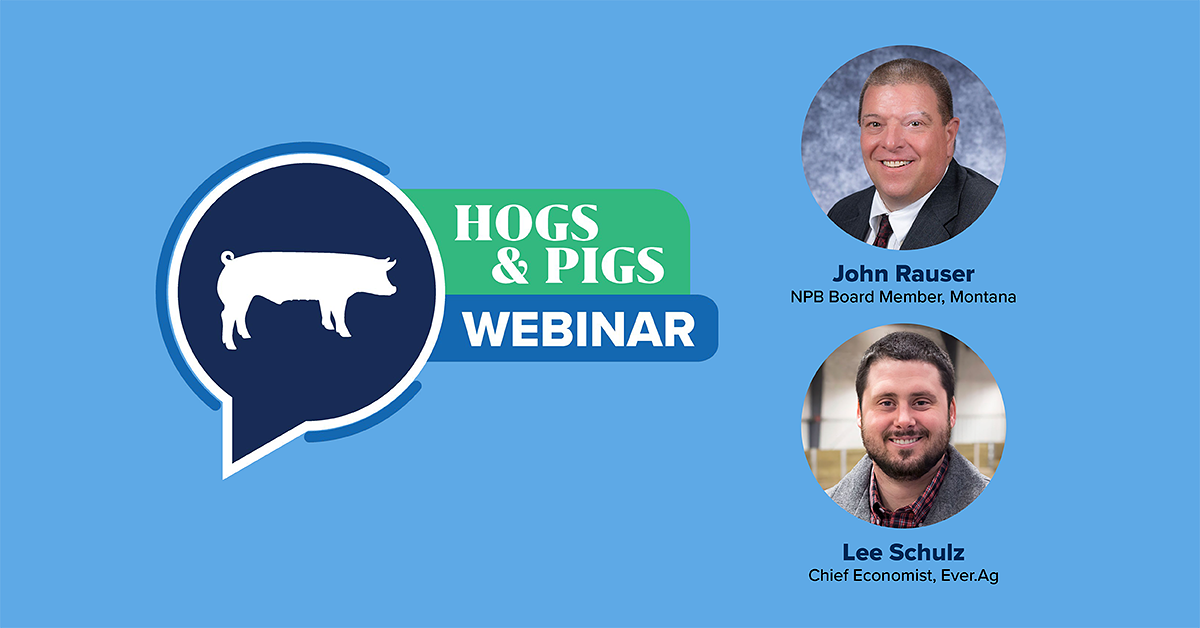USDA Quarterly March 2026 Hogs and Pigs Report webinar graphic